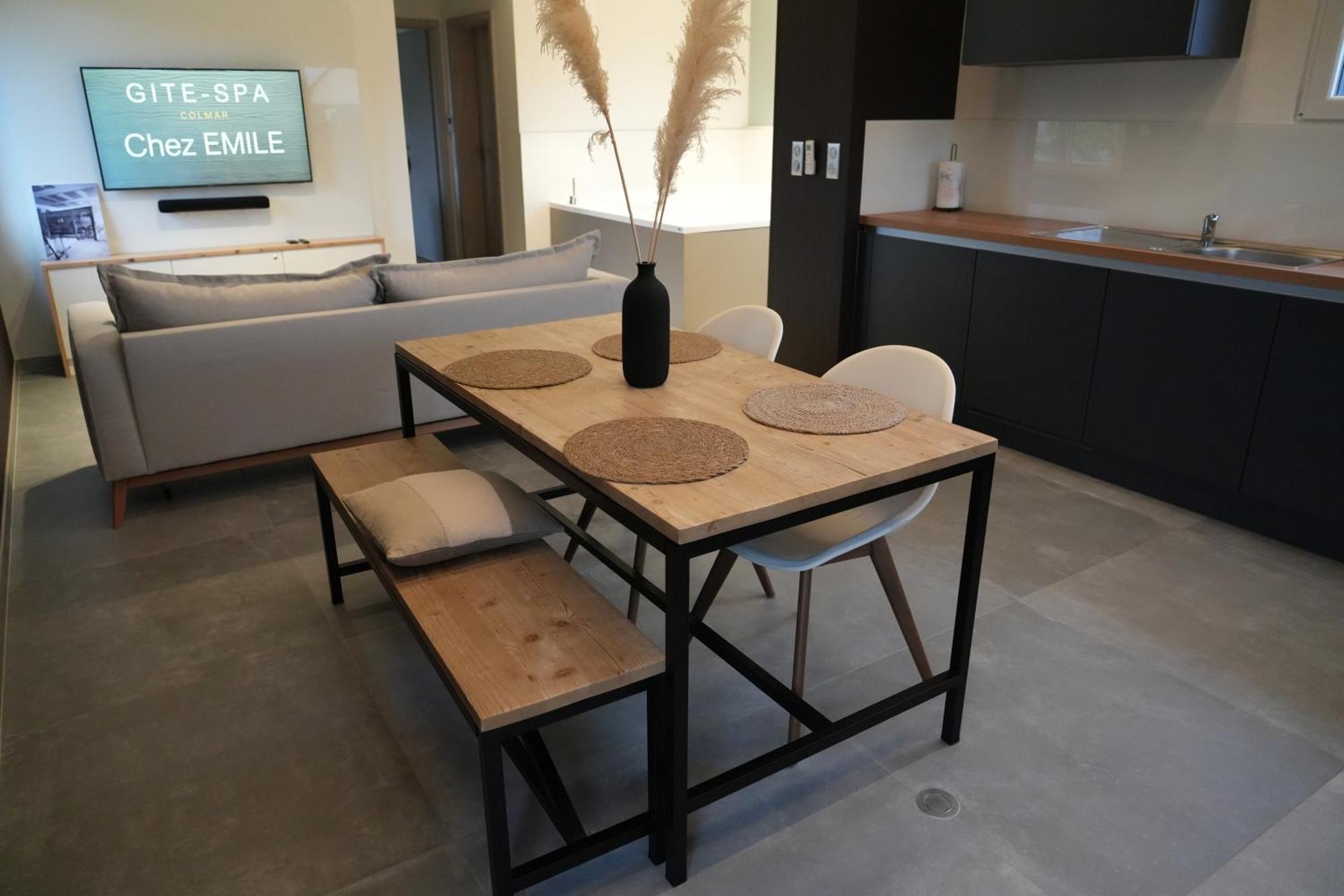 Gite Spa L'Atelier Emile - Spa Privatif - 5 Min Colmar Sainte-Croix-en-Plaine Eksteriør bilde